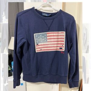 Polo crewneck sweater